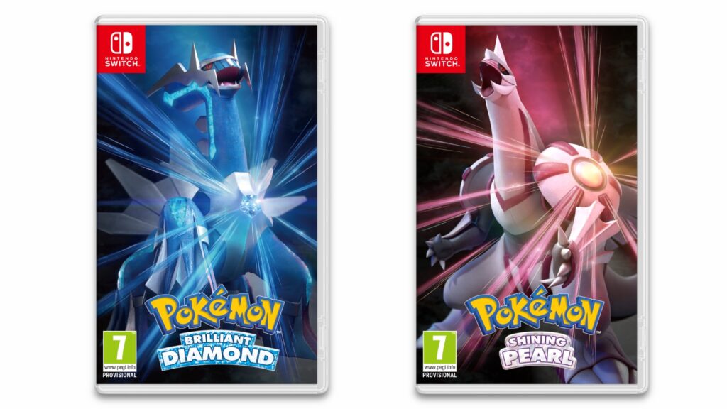 ◓ Novos jogos da franquia, Pokémon Brilliant Diamond, Shining