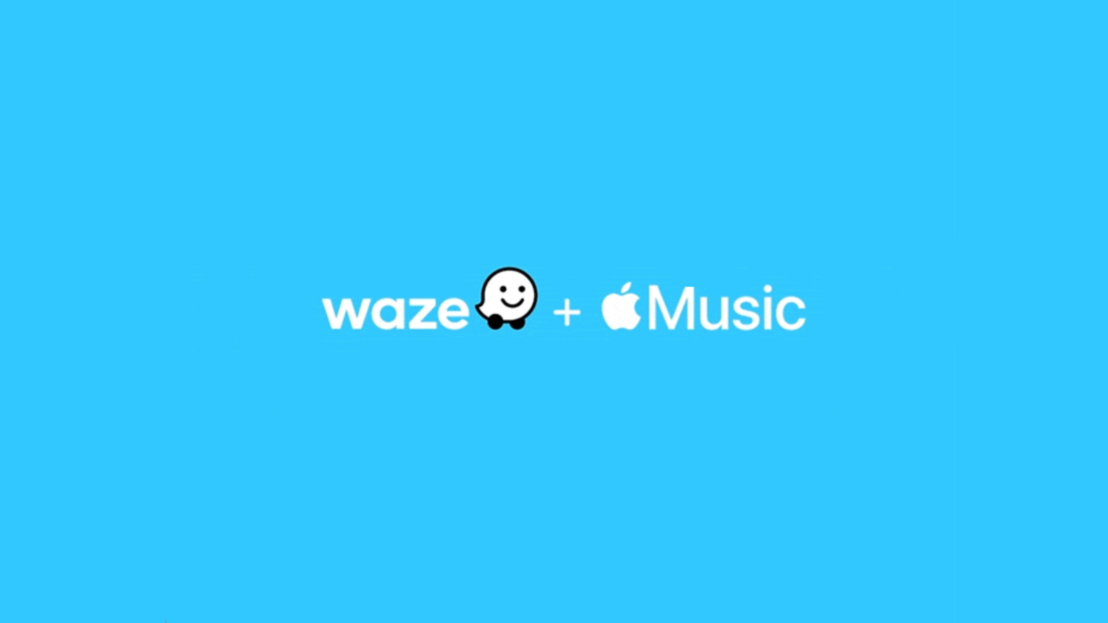 imagem oficial apple music no waze destaque