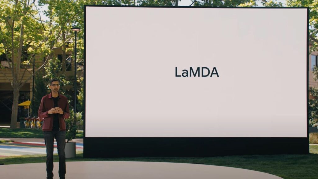 Google Lamda presentation at Google I/O 2021