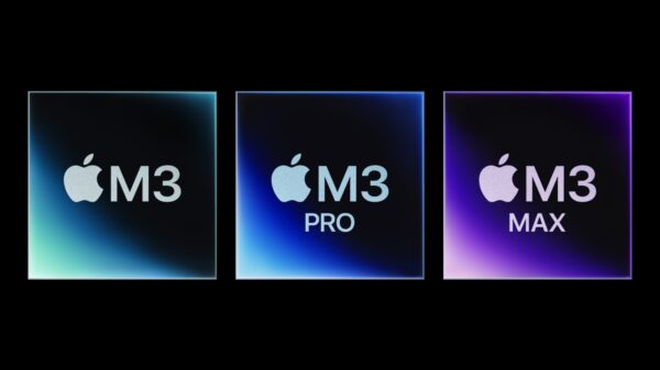 Família de chip M3 da Apple