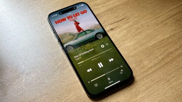 Favoritar músicas no iOS 17.1