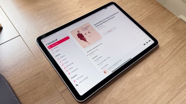 Apple Music Classical para iPad