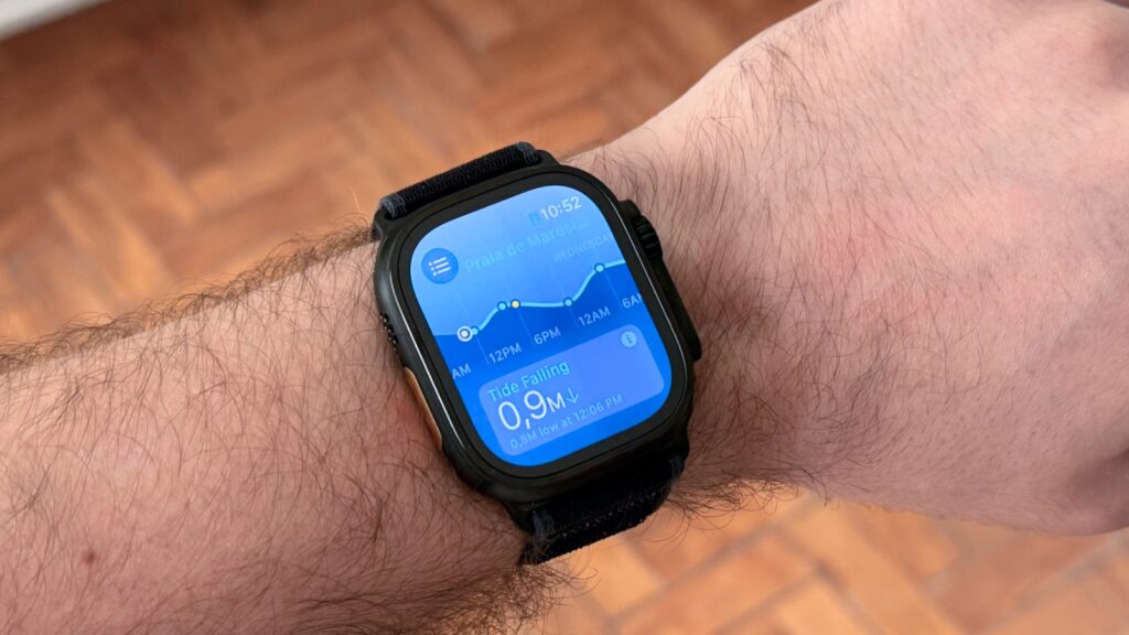 Novo app Marés do watchOS 11